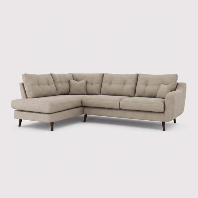 Myers Corner Group Left Corner Sofa, Neutral Fabric - Barker & Stonehouse - image 1