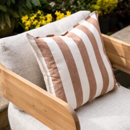 Tignale Lounge Set, Wooden, Grey - Barker & Stonehouse - thumbnail 3