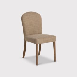 Maurice Dining Chair H'Bone+Tan Handle, Neutral Fabric - Barker & Stonehouse - thumbnail 2