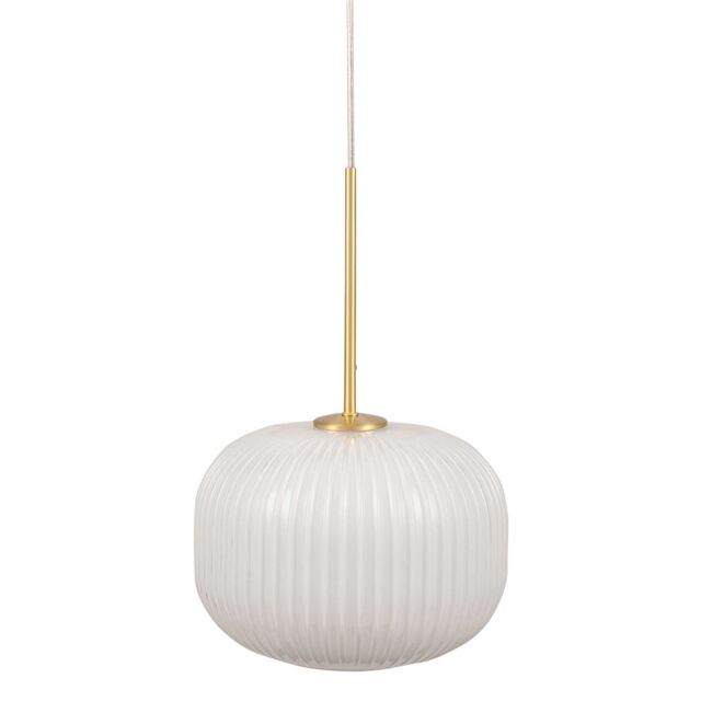 White Glass Pendant Light - Barker & Stonehouse - image 1