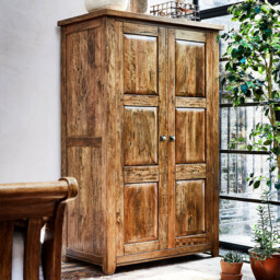 New Frontier 2 Door Wardrobe, Mango Wood - Barker & Stonehouse - thumbnail 2
