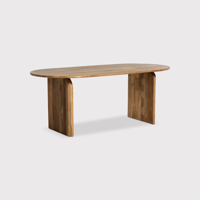 Zuberi Dining Table 200CM, Neutral Wood - Barker & Stonehouse - image 1