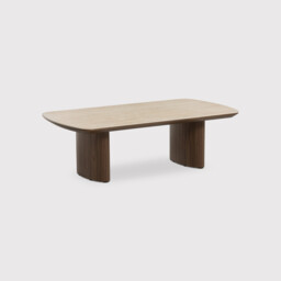 Sumida Coffee Table - Ceramic & Mdf, Brown - Barker & Stonehouse