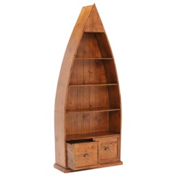 Villiers Boat Bookcase, Pine Wood - Barker & Stonehouse - thumbnail 4