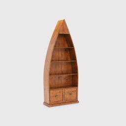 Villiers Boat Bookcase, Pine Wood - Barker & Stonehouse