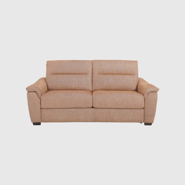 Sergio 2.5 Seater Sofa Bed Bed, Brown Fabric - Barker & Stonehouse - image 1