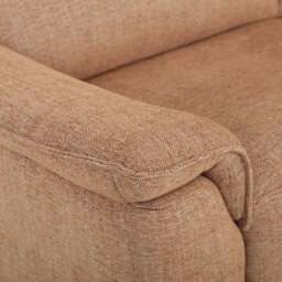 Sergio 2.5 Seater Sofa Bed Bed, Brown Fabric - Barker & Stonehouse - thumbnail 4