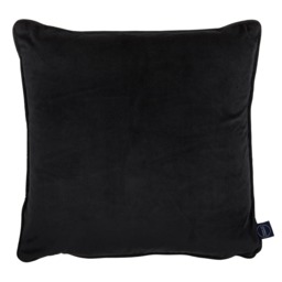 Plush Jet Cushion, Square Fabric - Barker & Stonehouse - thumbnail 1