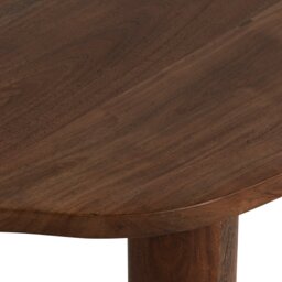 Canova Organic Shape Coffee Table, Round, Acacia Wood - Barker & Stonehouse - thumbnail 6