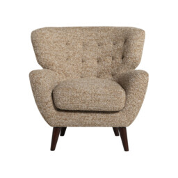 Wray Armchair, Brown Fabric - Barker & Stonehouse - thumbnail 3