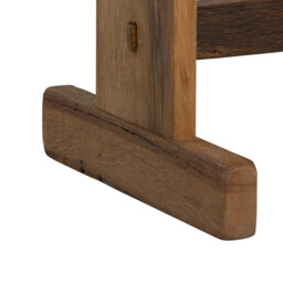 Caledon Bar Bar Stool - Leather L01 41x40x77cm, Brown Oak - Barker & Stonehouse - thumbnail 5