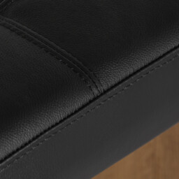 Caledon Bar Bar Stool - Leather L01 41x40x77cm, Brown Oak - Barker & Stonehouse - thumbnail 6