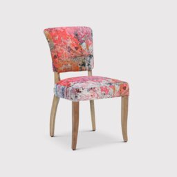 Timothy Oulton Mimi Dining Chair, Pink Velvet - Barker & Stonehouse - thumbnail 2