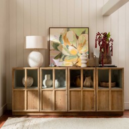 Edworth Sideboard 200x45x87cm, Neutral Wood - Barker & Stonehouse - thumbnail 2