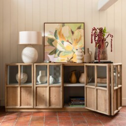 Edworth Sideboard 200x45x87cm, Neutral Wood - Barker & Stonehouse - thumbnail 3