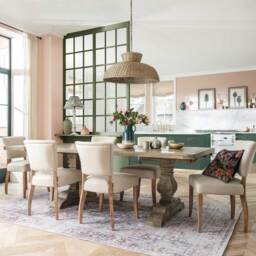 Myla Lila 120x170cm Rug, Square Cotton Blend - Barker & Stonehouse - thumbnail 2