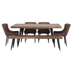 Modi Dining Table, Wood - Barker & Stonehouse - thumbnail 3