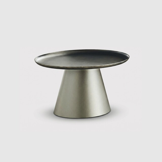 Cattelan Italia Amerigo Coffee Table 60xH34cm, Round, Grey - Barker & Stonehouse