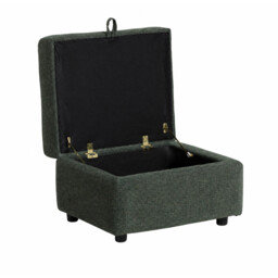 Ercol Sandford Storage Footstool, Green Fabric - Barker & Stonehouse - thumbnail 3