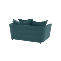 Odyssey Snuggler Armchair, Teal Fabric - Barker & Stonehouse - thumbnail 6