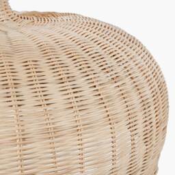 Rattan Dome Pendant Light, Neutral - Barker & Stonehouse - thumbnail 3