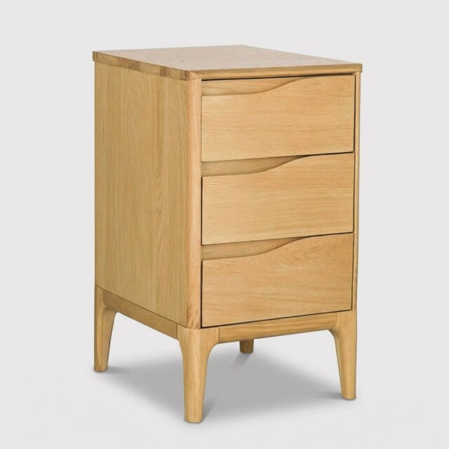 Ercol Rimini Compact Bedside Cabinet, Neutral Oak - Barker & Stonehouse - image 1