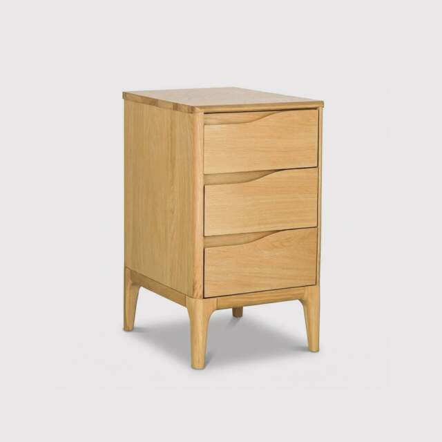 Ercol Rimini Compact Bedside Cabinet, Neutral Oak - Barker & Stonehouse - image 1