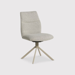 Altadena Swivel Dining Chair Without Arm, Neutral Fabric - Barker & Stonehouse - thumbnail 2