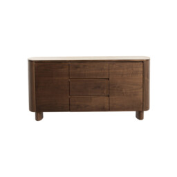 Sumida Sideboard - Ceramic & Mdf, Brown - Barker & Stonehouse - thumbnail 3