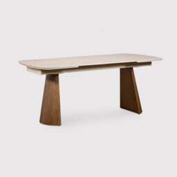 Letto 180Cm-260Cm Extending Dining Table Wood - Barker & Stonehouse