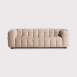 Lenor Sofa 240Cm, White Fabric - Barker & Stonehouse - thumbnail 1