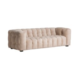 Lenor Sofa 240Cm, White Fabric - Barker & Stonehouse - thumbnail 3