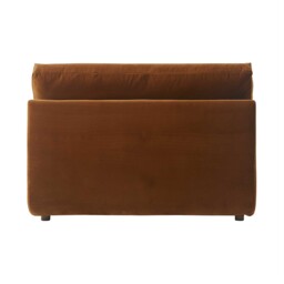 Romulas Section 1 Seater Modular Sofa, Brown Velvet - Barker & Stonehouse - thumbnail 5
