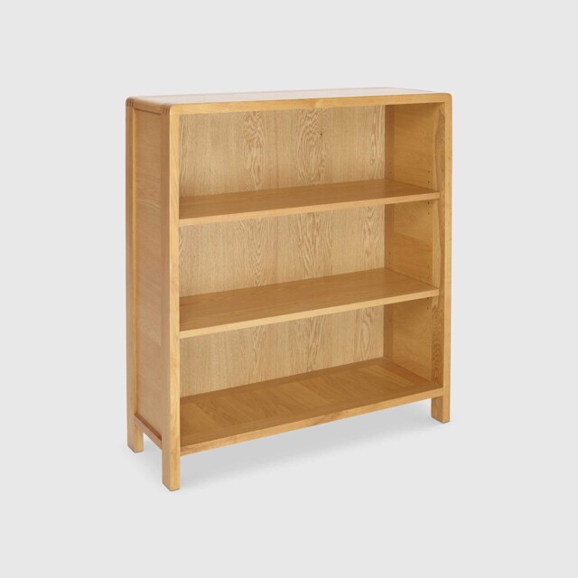 Ercol Bosco Low Bookcase, Brown Oak - Barker & Stonehouse - image 1