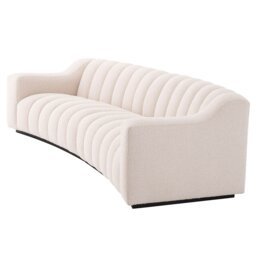Eichholtz Kelly Sofa L Boucl Cream Boucle - Barker & Stonehouse - thumbnail 4