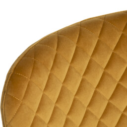 Rivington Dining Chair, Yellow Velvet - Barker & Stonehouse - thumbnail 4