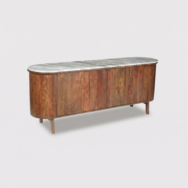 Cresta Sideboard, Brown Marble - Barker & Stonehouse - image 1