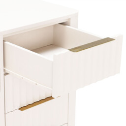 Lucia 5 Drawer Tall Chest, Neutral Wood - Barker & Stonehouse - thumbnail 4