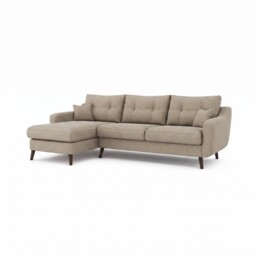 Myers Large Chaise Corner Sofa Left, Neutral Fabric - Barker & Stonehouse - thumbnail 2