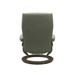 Stressless David Medium Classic Recliner Chair & Footstool Leather - Barker & Stonehouse - thumbnail 4