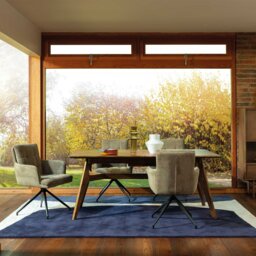 Odine Swivel Dining Chair, Green Velvet - Barker & Stonehouse - thumbnail 2