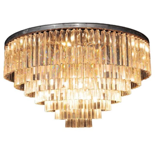 Timothy Oulton Odeon Large 7 Ring Pendant Light Metal - Barker & Stonehouse - image 1