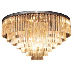 Timothy Oulton Odeon Large 7 Ring Pendant Light Metal - Barker & Stonehouse