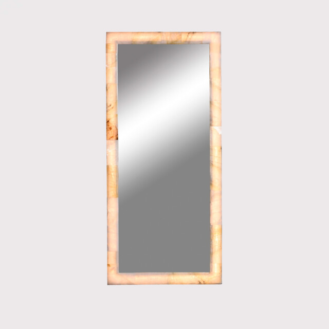 Timothy Oulton Frozen Tall Mirror 220cm, Square, Neutral - Barker & Stonehouse - image 1