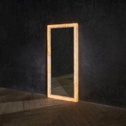 Timothy Oulton Frozen Tall Mirror 220cm, Square, Neutral - Barker & Stonehouse - thumbnail 3
