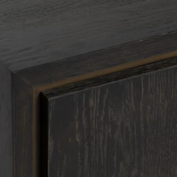 Cantha 4 Door Sideboard, Brown Oak - Barker & Stonehouse - thumbnail 4