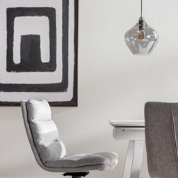 Teardrop Pendant Light, Neutral Glass - Barker & Stonehouse - thumbnail 2