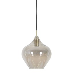 Teardrop Pendant Light, Neutral Glass - Barker & Stonehouse - thumbnail 1