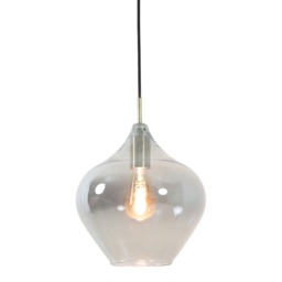 Teardrop Pendant Light, Neutral Glass - Barker & Stonehouse - thumbnail 3