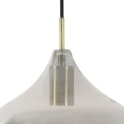 Teardrop Pendant Light, Neutral Glass - Barker & Stonehouse - thumbnail 4